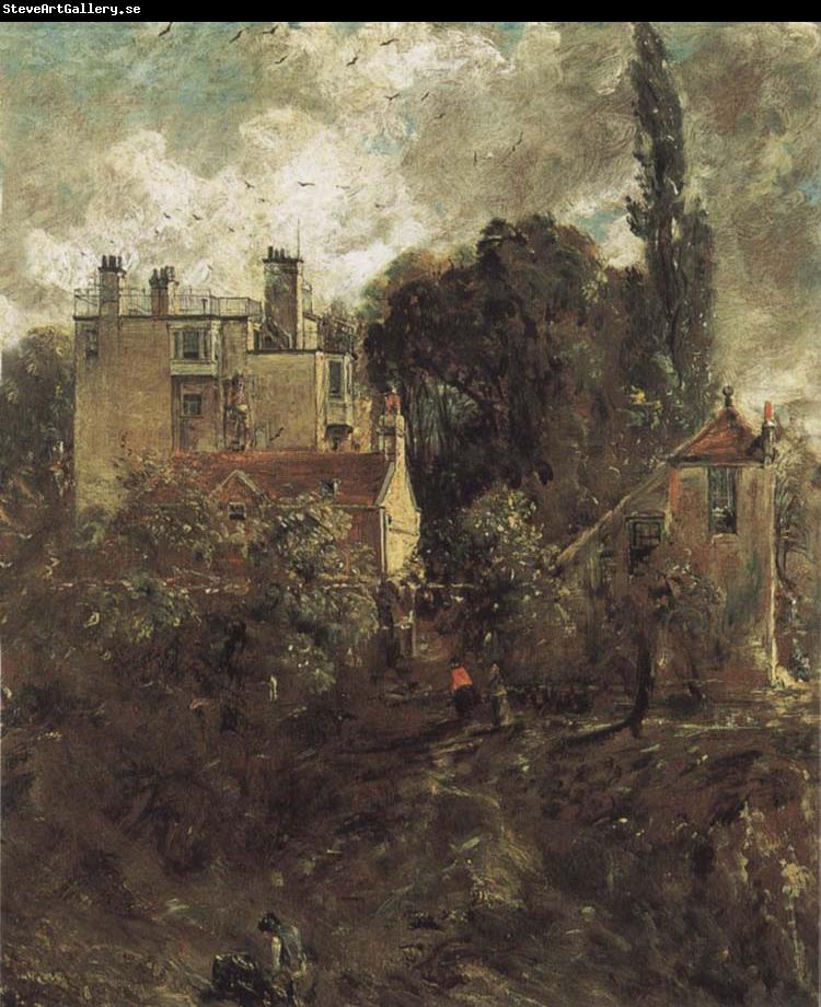 John Constable The Grove,or the Admiral-s House Hampstead